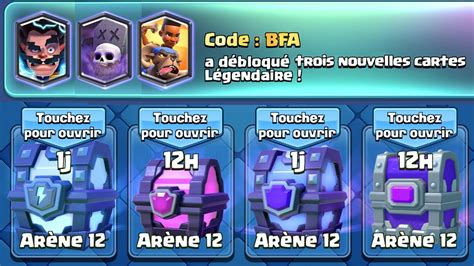 Jai DÉbloquÉ Trop De Nouvelles Legendaires Clash Royale Pack Opening Youtube