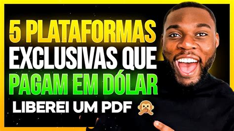 5 PLATAFORMAS EXCLUSIVAS PARA GANHAR DINHEIRO EM DÓLAR COMO AFILIADO