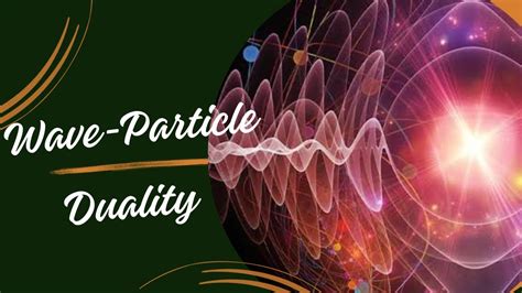 Wave Particle Duality Dual Nature Of Light Net Gate Chemistry Youtube