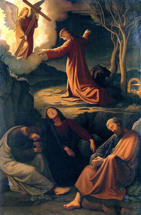 Jesus Praying In The Garden Of Gethsemane Painting At Paintingvalley