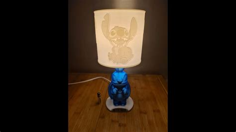 Lampe Stitch Lithophanie En Impression D Youtube