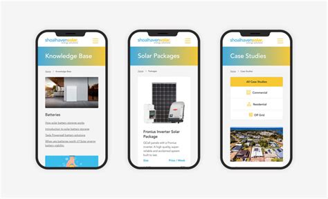 Shoalhaven Solar Case Study Handmade Web And Design