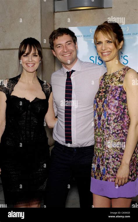 Rosemarie DeWitt, Mark Duplass, Lynn Shelton at arrivals for YOUR SISTER'S SISTER Premiere ...