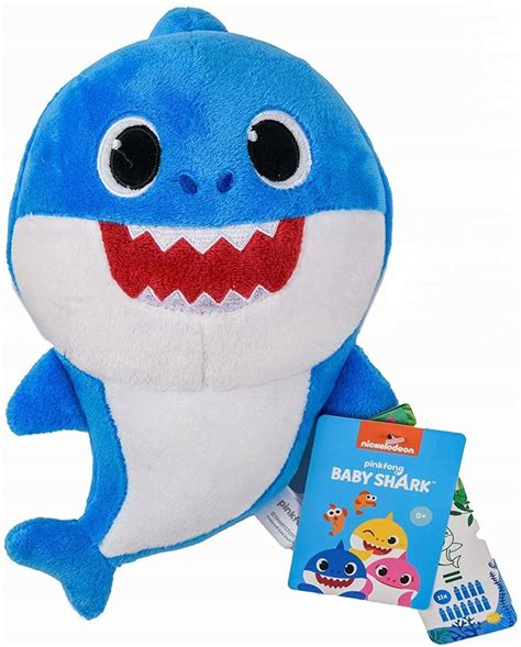 MASKOTKA BABY SHARK TATA REKIN PLUSZAK 15 CM 10728013906 Oficjalne