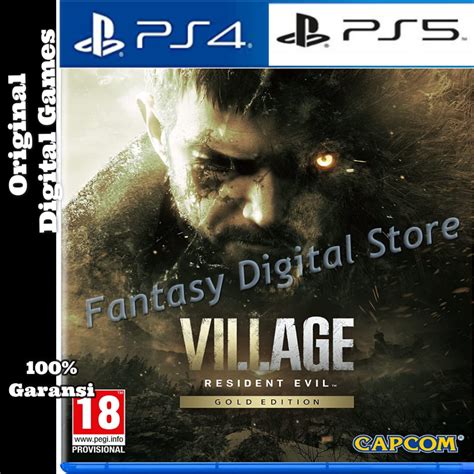 Jual Resident Evil 8 Village Gold Standard Ps4 Ps5 Digital Shopee