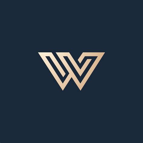 Premium Vector Luxury And Modern W Letter Logo Design