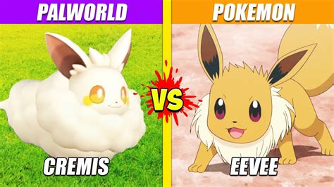 Cremis Palworld Vs Eevee Pokemon Spore Youtube