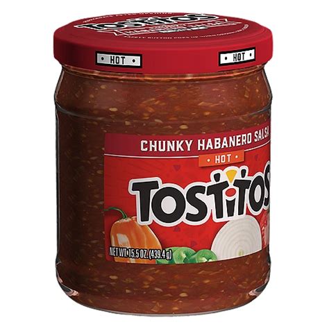 Tostitos Hot Chunky Habanero Salsa 155 Oz