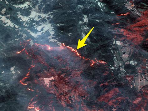 Satellite Images Show Santa Rosa Tubbs Fire Devastation From Space