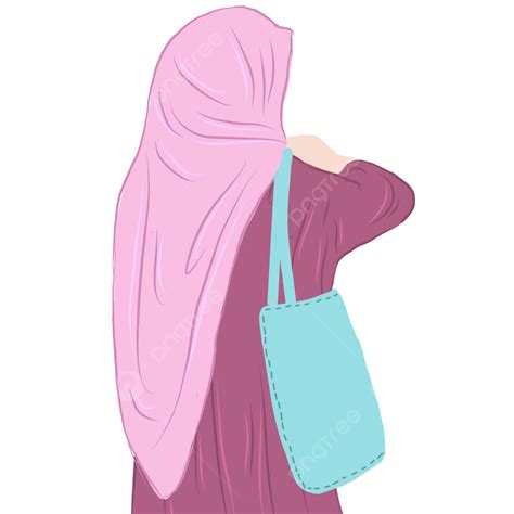 Hijab Woman Illustration Hijab Girl Hijab Woman Hijab Illustration