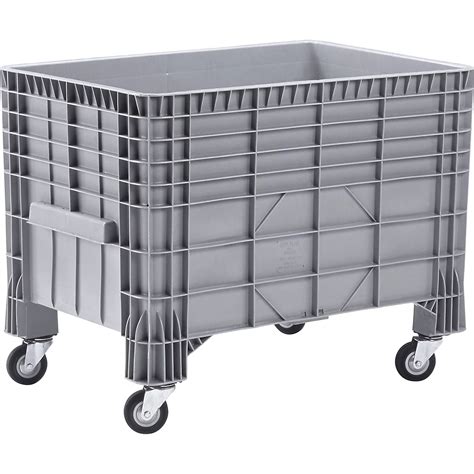 Polyethylene Pallet Box Capacity L Feet And Castors