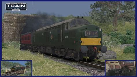 A Classic British Diesel On The Esthwaite Branch ~ Train Simulator Class 37 Cab Ride Youtube