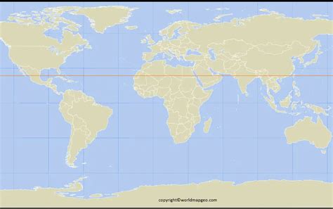 Tropic of Cancer Map with Earth Map in PDF