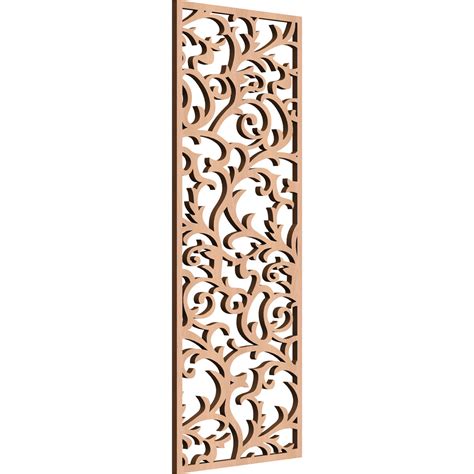 WALWLEN Lennon Decorative Fretwork Wood Wall Panels