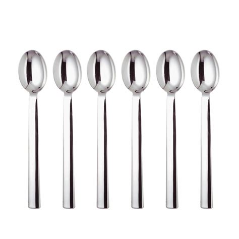 Alessi Rundes Modell 6 Table Spoons