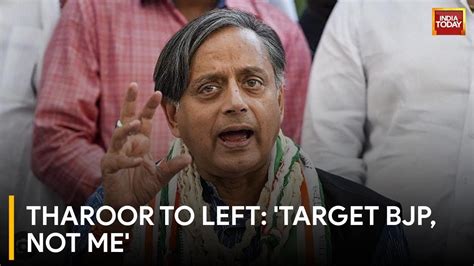 Shashi Tharoor Slams Ally Left Over Vote Cutting Tactics India Today