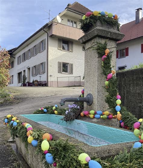 Osterbrunnen in Öflingen Wehr Badische Zeitung