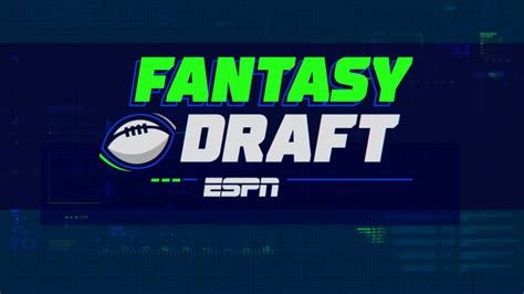 Fantasy Football Draft Live Stream Watch Espn