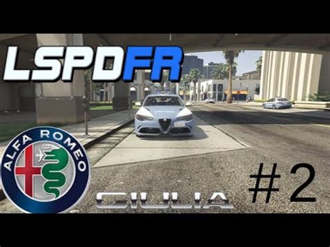 ALFA ROMEO GIULIA Della POLIZIA ITALIANA GTA 5 LSPDFR 2 YouTube