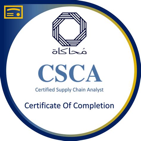 ISCEA CSCA Certified Supply Chain Analyst Credly