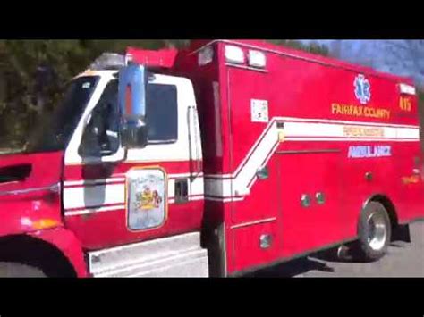 Fairfax County Medic 415 And Engine 415 Responding YouTube