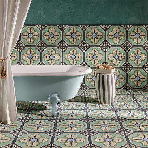 Valencia Encaustic Cement Tile - Otto Tiles & Design