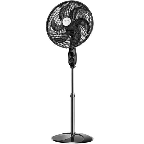 Ventilador De Coluna Mondial Black Premium Velocidades Preto