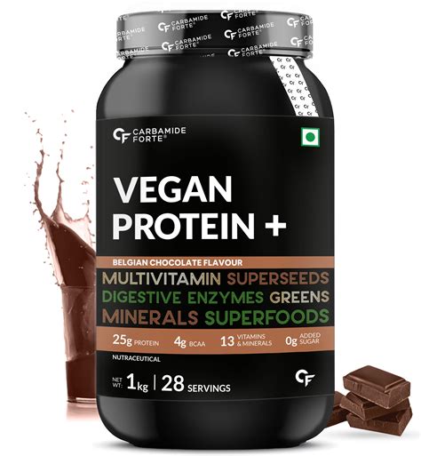 Buy Carbamide Forte Vegan Protein Powder Based Pea Protein Powder