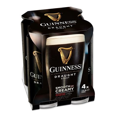 Guinness Draught Κουτί 440ml Τετράδα