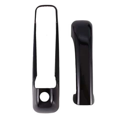 Gloss Shiny Black Protect Door Handle Cover Accessories 4 Doors for -18 ...