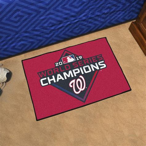 Washington Nationals 2019 World Series Champions Starter Mat