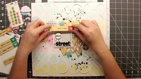 Scrapbook Process Video A Flair For Buttons Hello Magazine Street