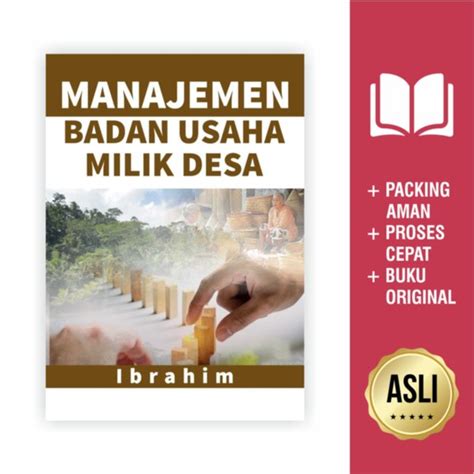 Jual Buku Manajemen Badan Usaha Milik Desa Di Lapak Ikibuku Bukalapak