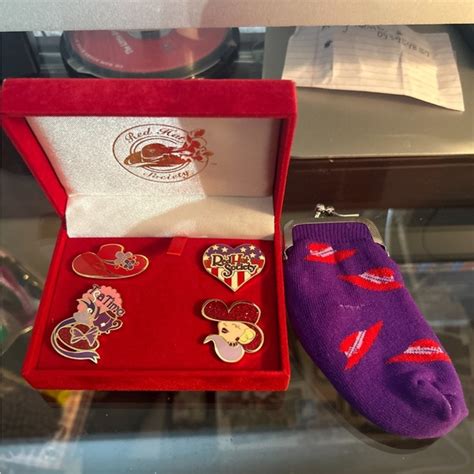 Red Hat Society Jewelry Vintage Red Hat Society Pins Rare Set Of