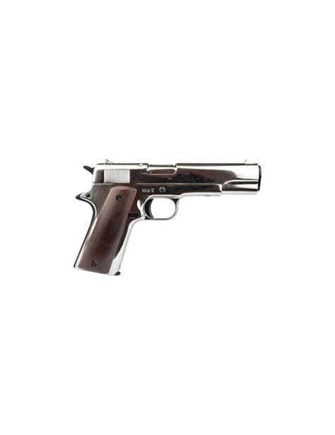 BRUNI PISTOLA A SALVE 96 CALIBRO 9MM PAK NIKEL BR 1505N