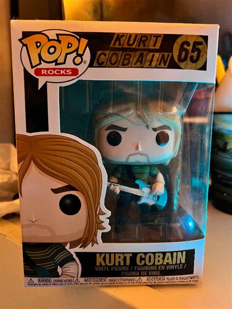 Pop Rocks Kurt Cobain Funko Pop Nirvana Collectible figure | Arts ...