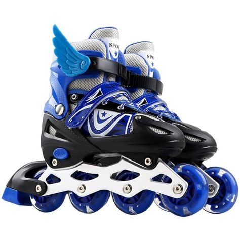 Rollers Enfants Rollers En Ligne Taille R Glable De Patins