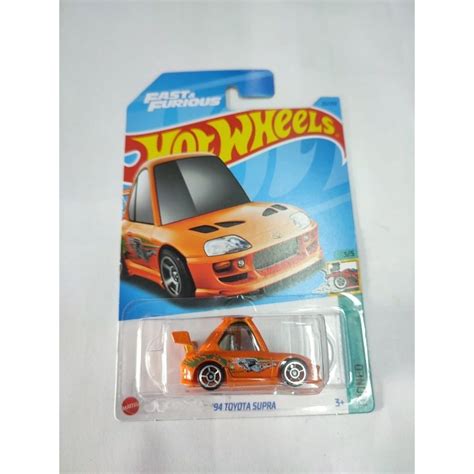 Hot Wheels L Toyota Supra Orange Tooned Fast And Furious