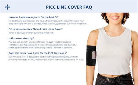 Care Wear Ultra Grip Antimicrobial Picc Line Cover For Upper Arm