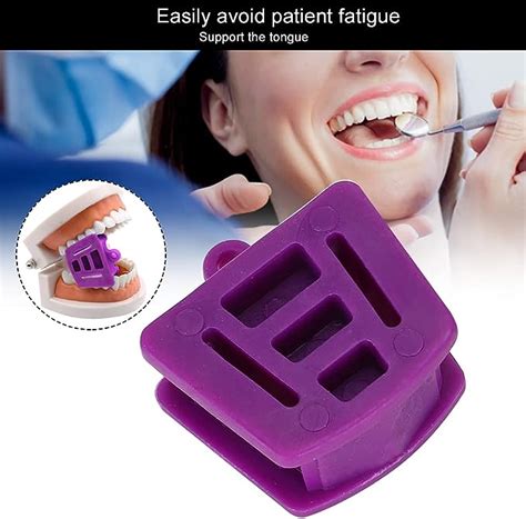 10pcs Dental Bite Block Dental Mouth Prop Internal Support Dental Bite