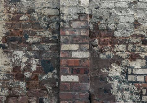 Empty Old Brick Wall Texture Background Of The Old Bricks Wall Stock