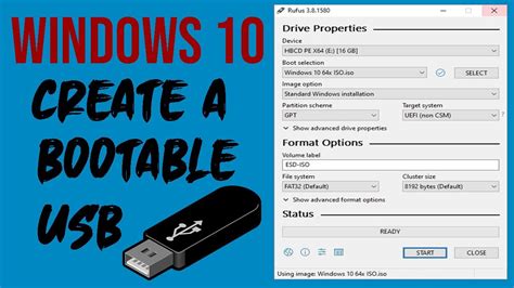 How To Make A Bootable Usb Flash Drive In Minutes Youtube