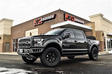 Ford F Raptor Black Vorsteiner Venom Rex Wheel Wheel Front