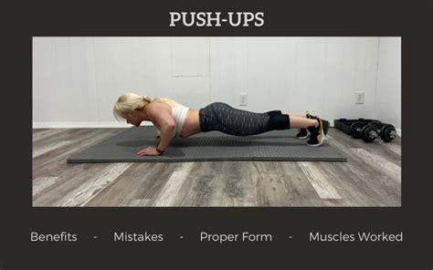 Push Ups Muscles Benefits Mistakes Proper Form Video