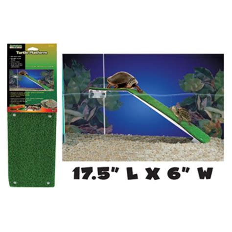 Penn Plax Reptology Turtle Basking Platform Ramp For Tanks Plastic