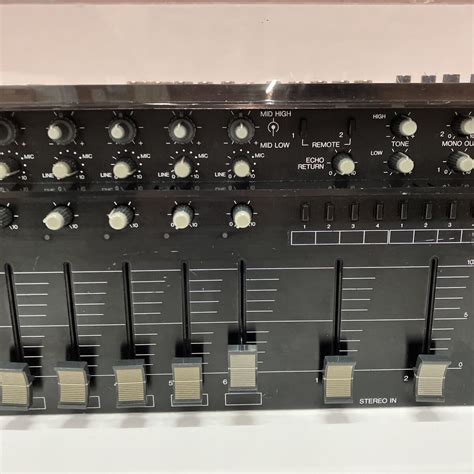 Yahooオークション Toa Compact Mixer Model Cx1 ミキシングコンソ