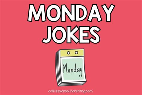80 Best Monday Jokes That Make You Lol Free Joke Cards
