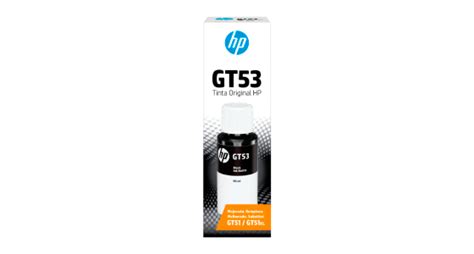 Botella De Tinta Hp Gt Negra Ml Imeqmo