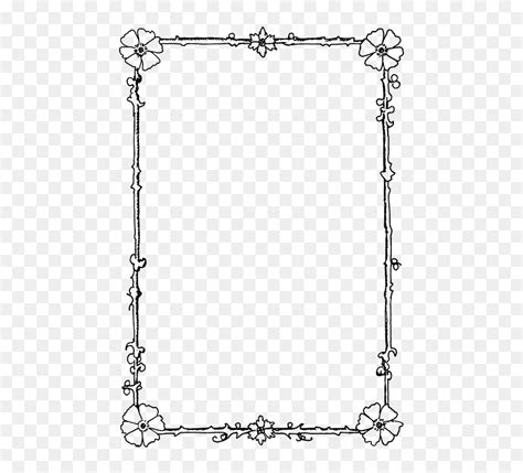 Transparent Adornos Png Beautiful Frames Black And White Png