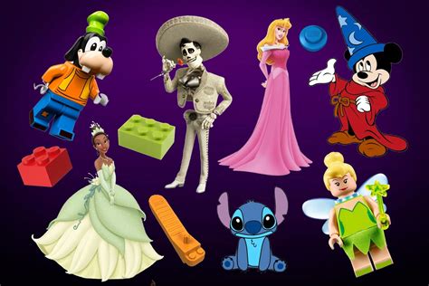 Lego Disney 100 Minifigures Series Officially Revealed With 18